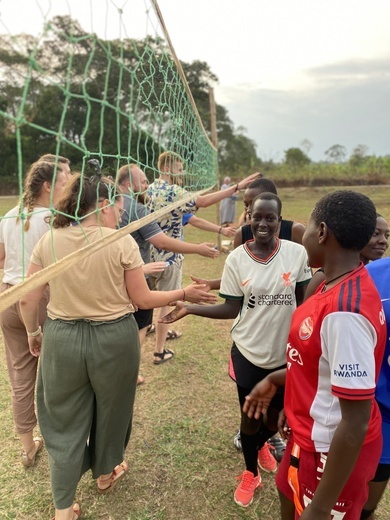 Emilia na wolontariacie misyjnym w Ugandzie 