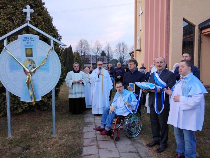 Uroczystość w ośrodku w Rusinowicach