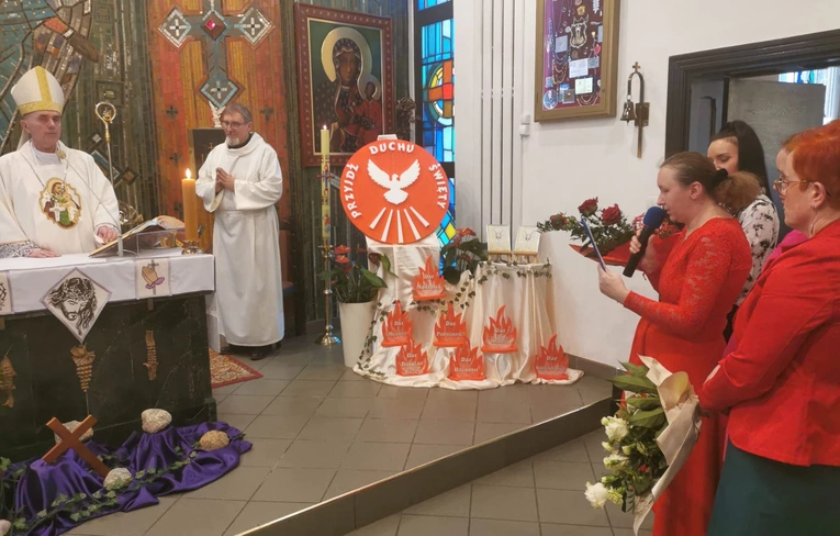 Uroczystość w ośrodku w Rusinowicach