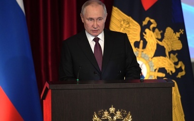 Nakaz aresztowania Putina zaskoczył Kreml