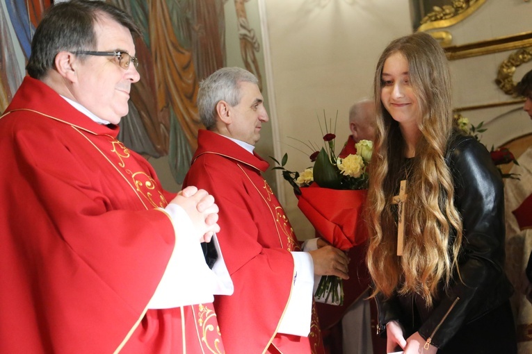 Bierzmowanie w Olszynach koło Wojnicza