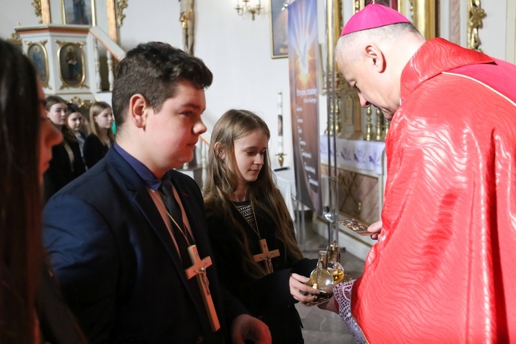 Bierzmowanie w Olszynach koło Wojnicza