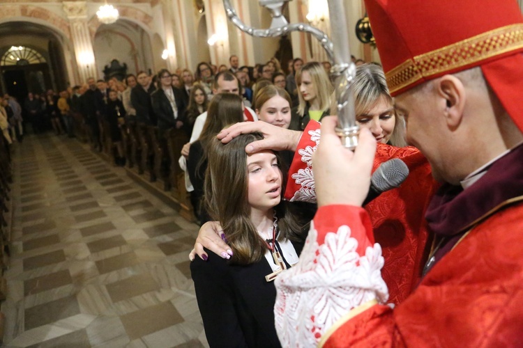 Bierzmowanie w Wojniczu