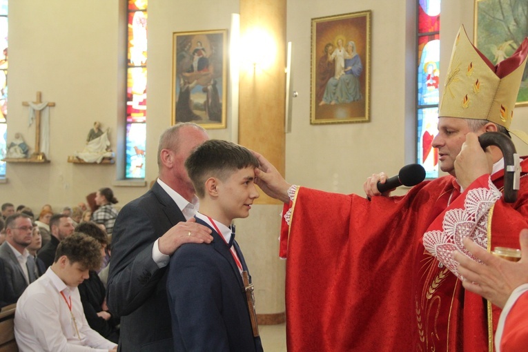 Bierzmowanie w Tarnowcu