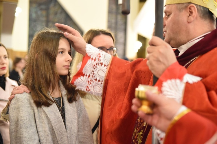 Bierzmowanie w parafii Miłosierdzia Bożego w Tarnowie