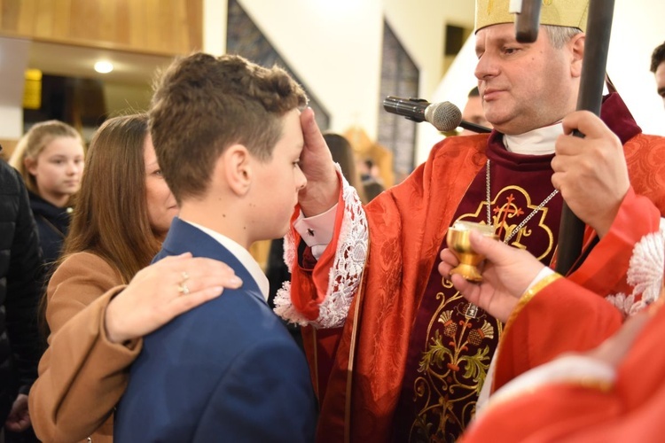 Bierzmowanie w parafii Miłosierdzia Bożego w Tarnowie