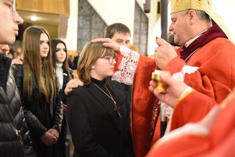 Bierzmowanie w parafii Miłosierdzia Bożego w Tarnowie