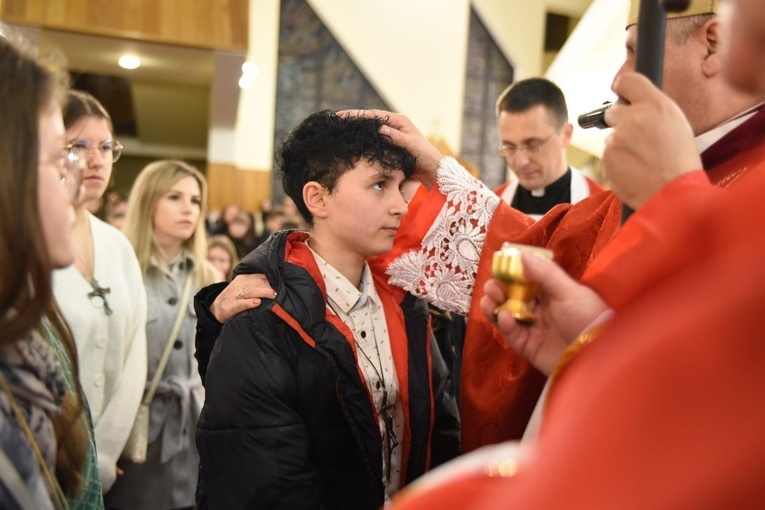 Bierzmowanie w parafii Miłosierdzia Bożego w Tarnowie