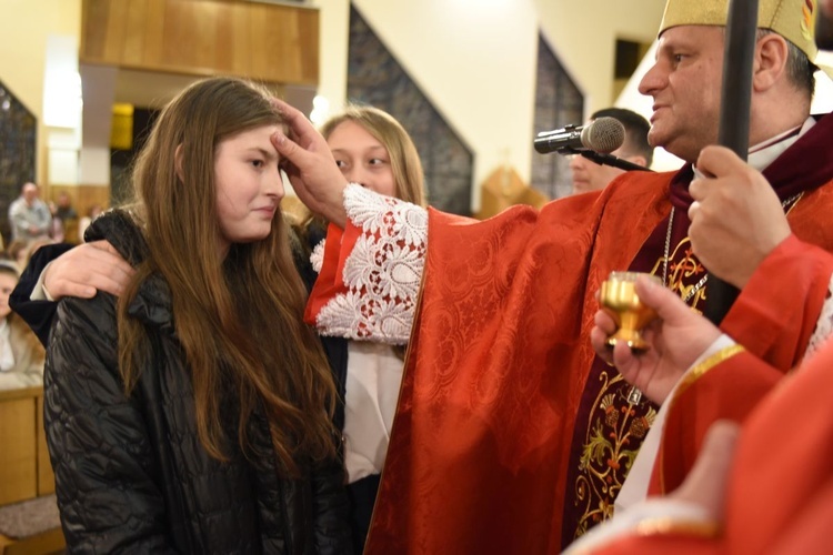 Bierzmowanie w parafii Miłosierdzia Bożego w Tarnowie