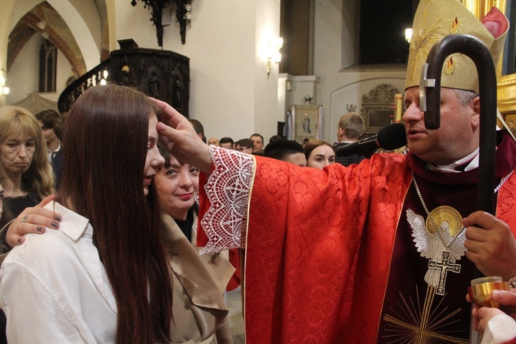 Bierzmowanie w katedrze