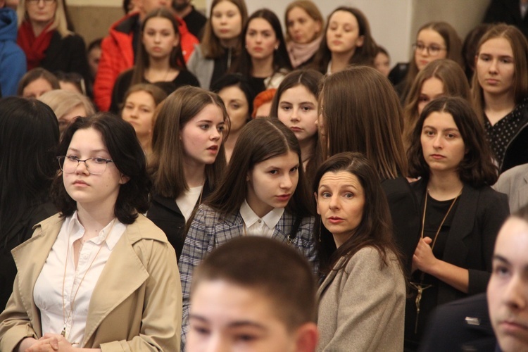 Bierzmowanie w katedrze