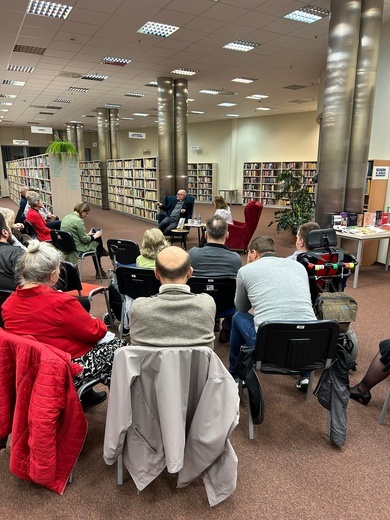 Promocja książki "Syn marnotrawny biografia ocalenia" w Gorzowie Wlkp.