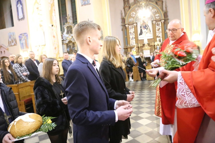 Bierzmowanie w Porąbce Uszewskiej