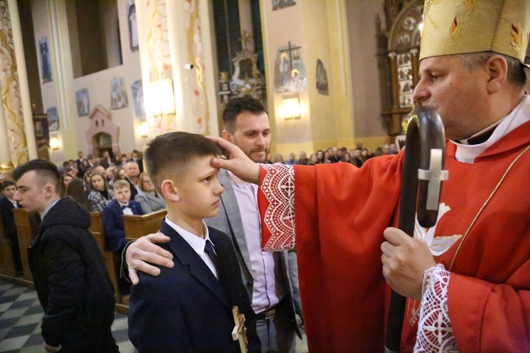 Bierzmowanie w Porąbce Uszewskiej