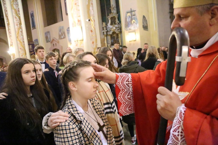 Bierzmowanie w Porąbce Uszewskiej