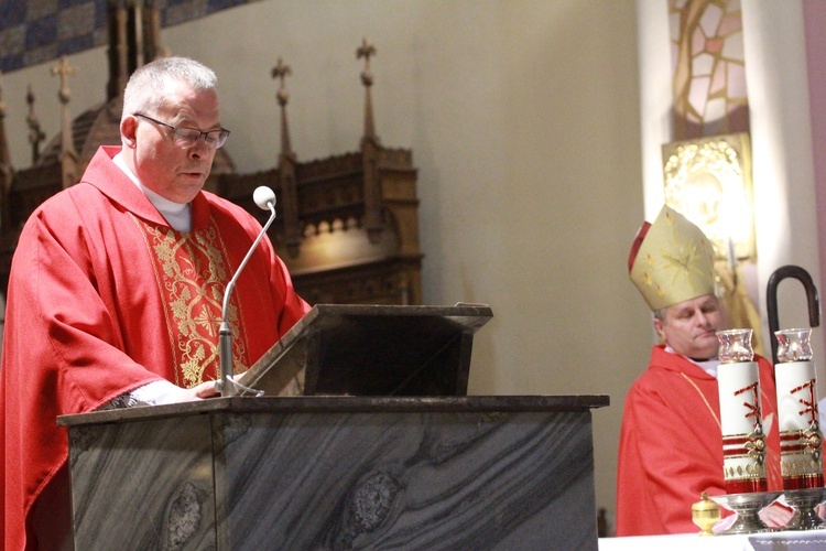 Bierzmowanie w Porąbce Uszewskiej