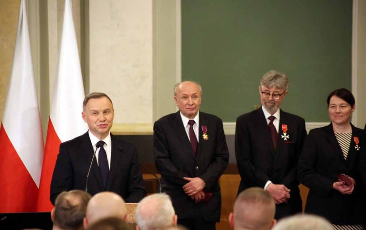 Prezydent Andrzej Duda na jubileuszu 50-lecia Cyfronetu AGH