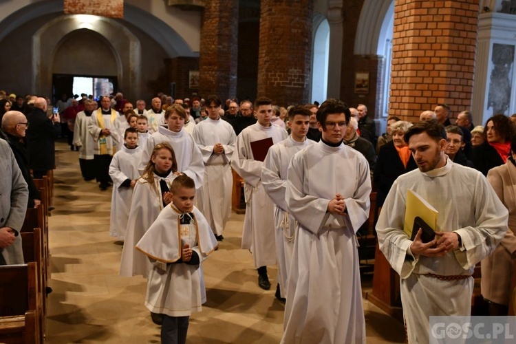 W kolegiacie odbyła się uroczystość instalacji Głogowskiej Kapituły Kanoników