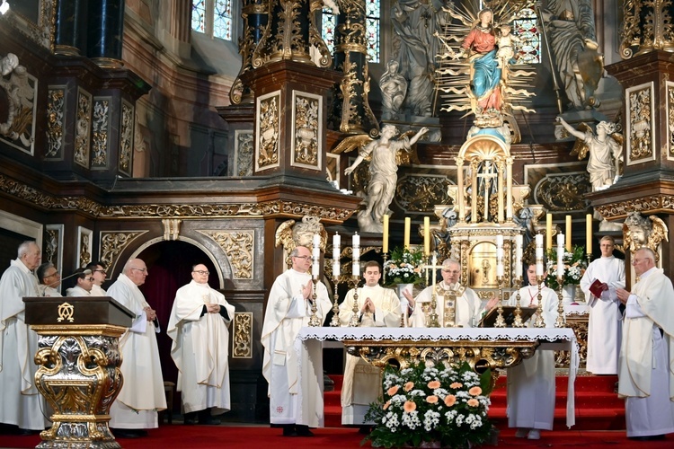 Uroczystość Zwiastowania Pańskiego w świdnickiej katedrze