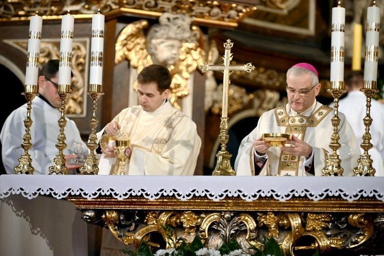 Uroczystość Zwiastowania Pańskiego w świdnickiej katedrze