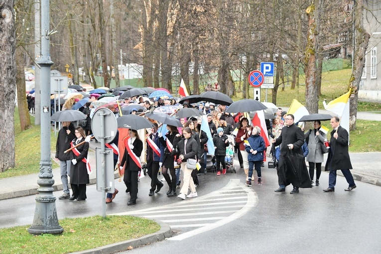 Obrona Jana Pawła II w uzdrowisku 