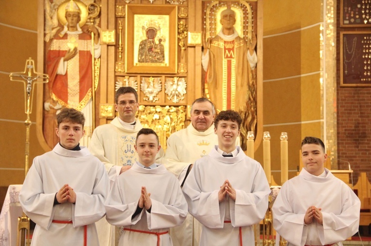 Błogosławieństwo lektorów w Tarnowie-Mościcach