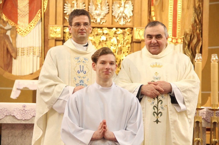 Błogosławieństwo lektorów w Tarnowie-Mościcach
