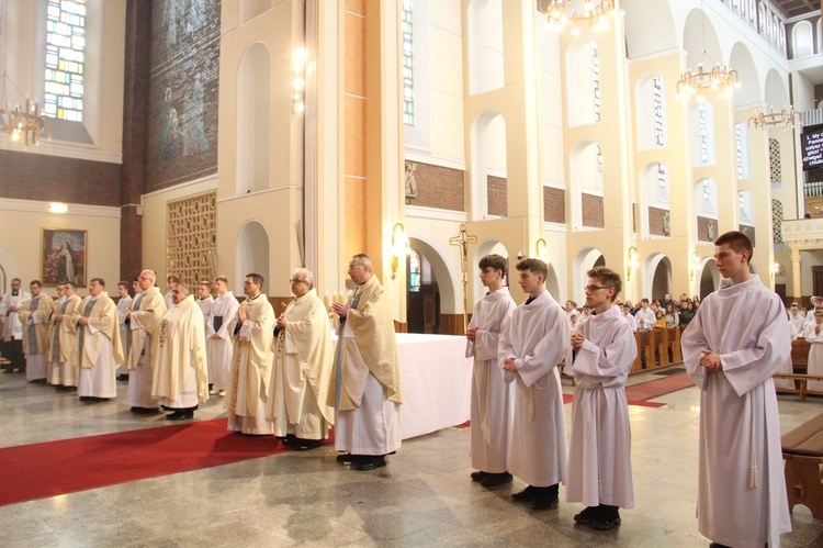 Błogosławieństwo lektorów w Tarnowie-Mościcach