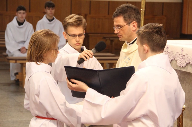 Błogosławieństwo lektorów w Tarnowie-Mościcach