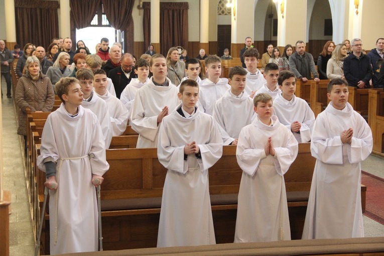 Błogosławieństwo lektorów w Tarnowie-Mościcach