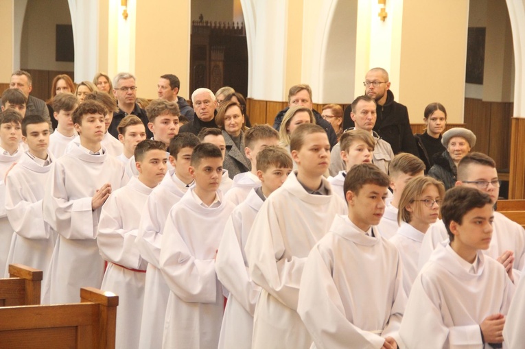 Błogosławieństwo lektorów w Tarnowie-Mościcach