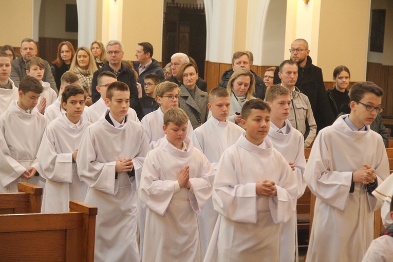 Błogosławieństwo lektorów w Tarnowie-Mościcach