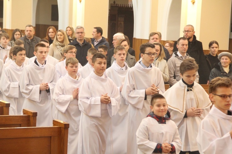 Błogosławieństwo lektorów w Tarnowie-Mościcach
