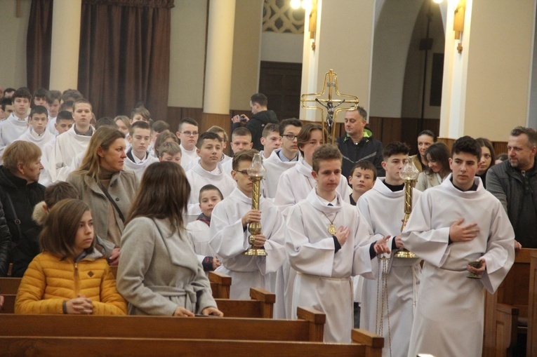 Błogosławieństwo lektorów w Tarnowie-Mościcach