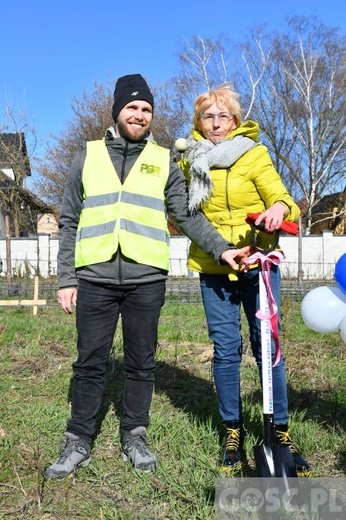 Zielona Góra. Budowa domu Fundacji Centrum Rodziny rozpoczęta