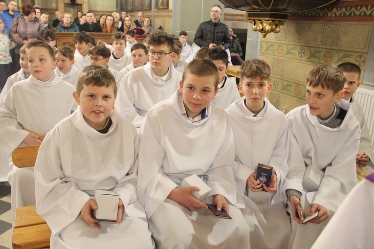 Błogosławieństwo lektorów w Ujanowicach