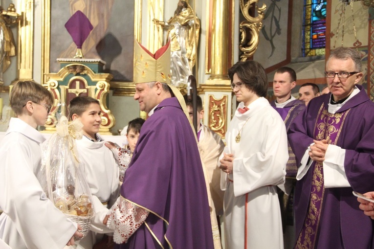 Błogosławieństwo lektorów w Ujanowicach