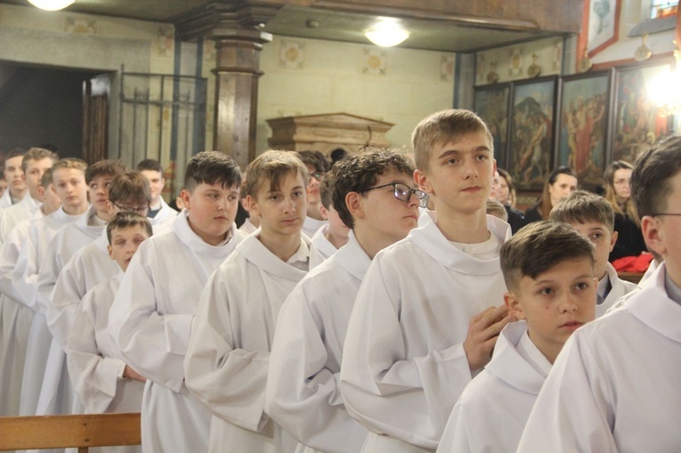 Błogosławieństwo lektorów w Ujanowicach