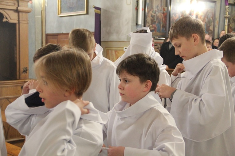 Błogosławieństwo lektorów w Ujanowicach