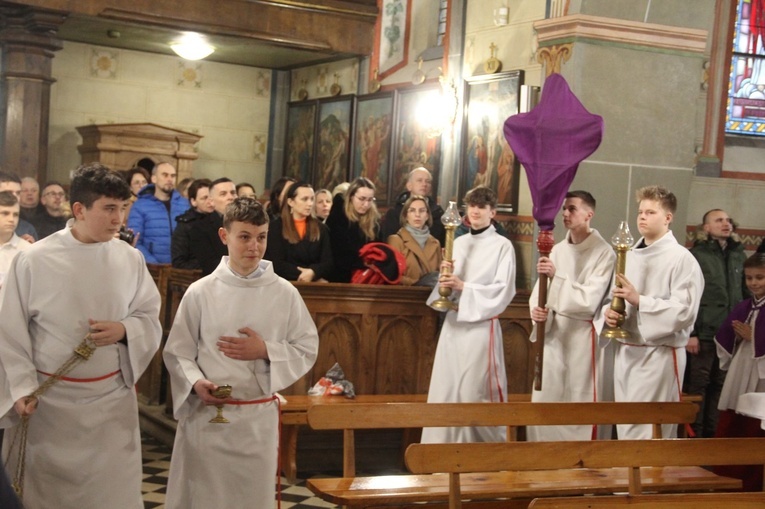 Błogosławieństwo lektorów w Ujanowicach