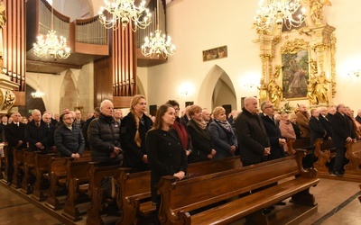 Samorządowcy w bazylice św. Małgorzaty.