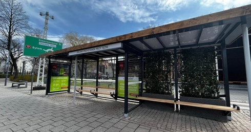 Chorzów. Zielony przystanek dostępny dla mieszkańców