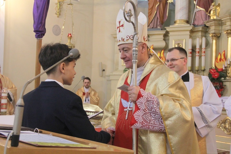 Bierzmowanie w Radomyślu Wielkim