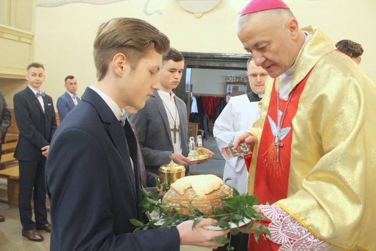 Bierzmowanie w Radomyślu Wielkim