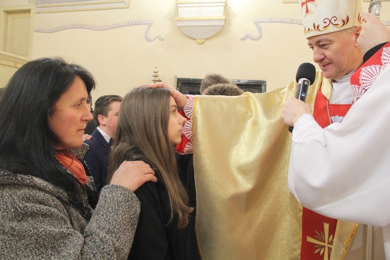 Bierzmowanie w Radomyślu Wielkim