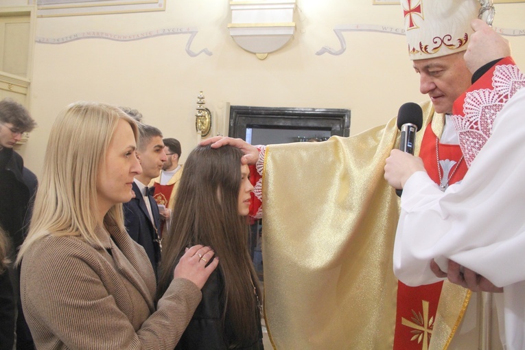 Bierzmowanie w Radomyślu Wielkim