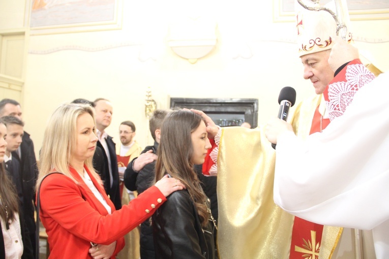 Bierzmowanie w Radomyślu Wielkim