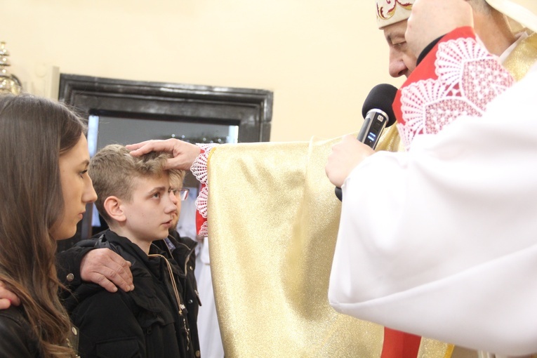 Bierzmowanie w Radomyślu Wielkim