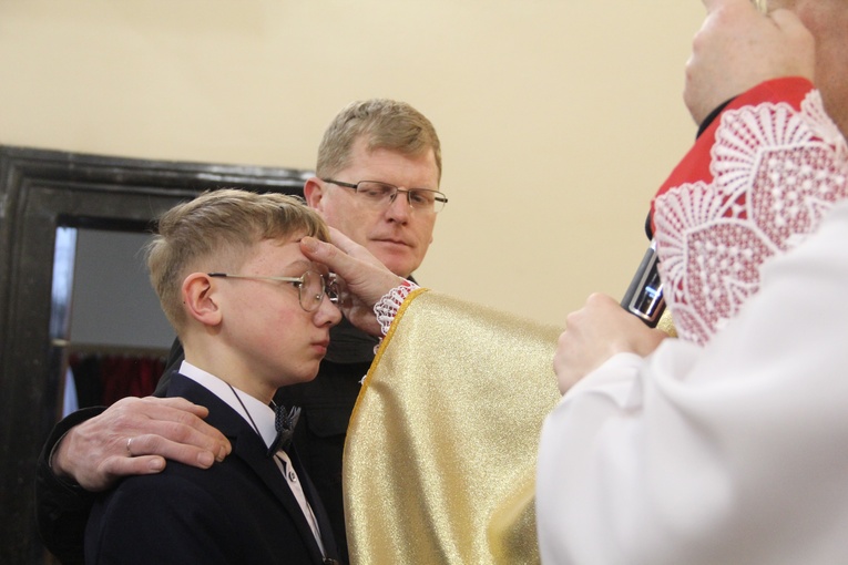 Bierzmowanie w Radomyślu Wielkim