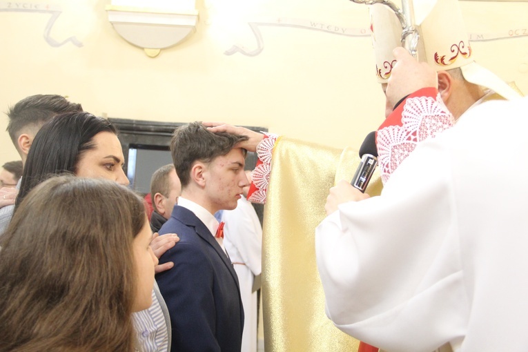 Bierzmowanie w Radomyślu Wielkim